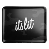 HEMPER  - It's Lit Black Camouflage Rolling Tray