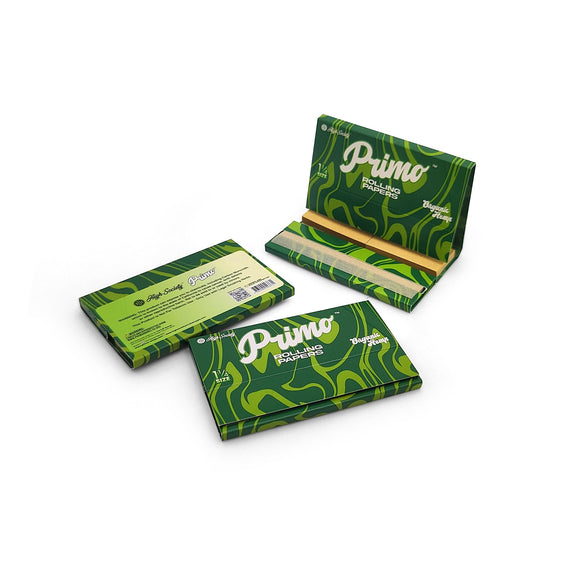 High Society - Primo Organic Hemp Rolling Papers w/ Crutches - 1.25