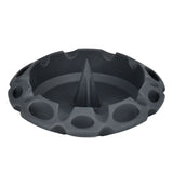 Debowler UFO Silicone Ashtray - 4.75" / Black