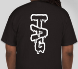 TAG - T-Shirt - Black Shirt Wavy Black Label