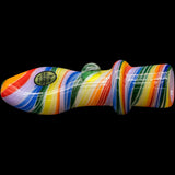"Rainbow Tornado" Chillum Pipe