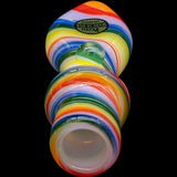 "Rainbow Tornado" Chillum Pipe