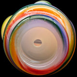 "Rainbow Tornado" Chillum Pipe