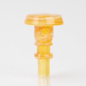 Empire Glasswork's PuffCo Peak Pro 3D XL Chamber Glass Joystick Cap - Sunrise