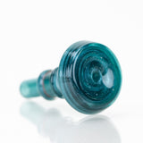 Empire Glasswork's PuffCo Peak Pro 3D XL Chamber Glass Joystick Cap - Blue Lagoon