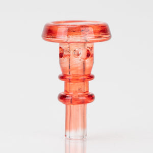 Empire Glasswork's PuffCo Peak Pro 3D XL Chamber Glass Joystick Cap - Transluscent Red