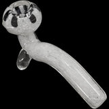 "Black Daisy" White Fritted Sitting Sherlock