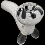 "Black Daisy" White Fritted Sitting Sherlock