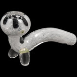 "Black Daisy" White Fritted Sitting Sherlock