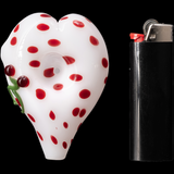 "Pure Heart" Heart Shaped Hand Pipe
