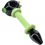 "Ray Gun" Green Slime Glass Spoon