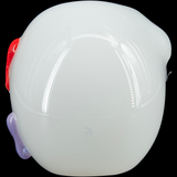 "Drooping Hearts" Solid White Drooper Spoon