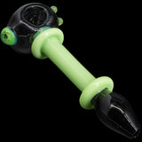 "Ray Gun" Green Slime Glass Spoon