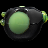 "Ray Gun" Green Slime Glass Spoon