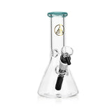 Ritual Smoke - Daily Driver 8" Beaker w/ American Color Accents - Turquoise