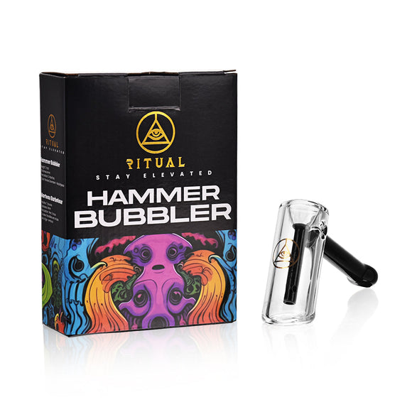 Ritual Smoke with Hammer Bubbler - Black