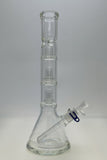 TAG - 18" Streamline Double Super Slit UFO Beaker 50x7MM - 18/14MM Downstem (4.25")