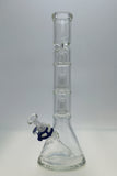 TAG - 18" Streamline Double Super Slit UFO Beaker 50x7MM - 18/14MM Downstem (4.25")