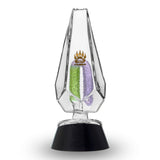 FANCY HEXAGON GUMMY PERC GLASS ATTACHMENT FOR PUFFCO OG & PEAK