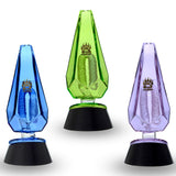 FULLY COLORED FANCY HEXAGON GUMMY PERC GLASS ATTACHMENT ENCASED WITH OPAL FOR PUFFCO OG&PEAK