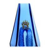 FULLY COLORED FANCY HEXAGON GUMMY PERC GLASS ATTACHMENT ENCASED WITH OPAL FOR PUFFCO OG&PEAK