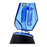 FULLY COLORED FANCY HEXAGON GUMMY PERC GLASS ATTACHMENT ENCASED WITH OPAL FOR PUFFCO OG&PEAK