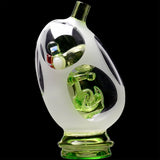 Glassic Frosted Dino Egg Puffco Peak Glass Attachment