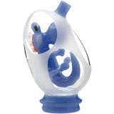 Glassic Frosted Dino Egg Puffco Peak Glass Attachment