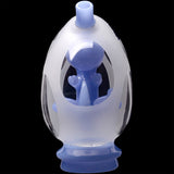 Glassic Frosted Dino Egg Puffco Peak Glass Attachment