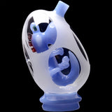 Glassic Frosted Dino Egg Puffco Peak Glass Attachment