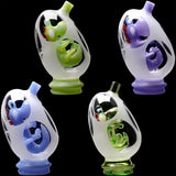Glassic Frosted Dino Egg Puffco Peak Glass Attachment