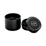 Stache Products TINY Grynder w/ Storage Top - 39mm / 4pc / BlackStache Products TINY Grynder w/ Storage Top | 4pc | 1.5"