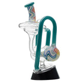 HEADY WIGWAG PUFFCO PEAK OG & PRO GLASS ATTACHMENT ENCASED WITH OPAL