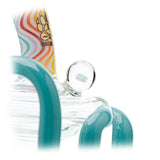 HEADY WIGWAG PUFFCO PEAK OG & PRO GLASS ATTACHMENT ENCASED WITH OPAL