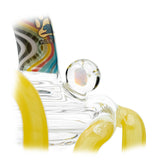 HEADY WIGWAG PUFFCO PEAK OG & PRO GLASS ATTACHMENT ENCASED WITH OPAL