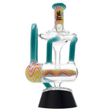 HEADY WIGWAG PUFFCO PEAK OG & PRO GLASS ATTACHMENT ENCASED WITH OPAL