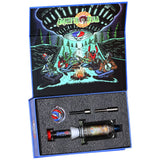 Grateful Dead x Pulsar Inside Print Vapor Vessel & SYF Dab Dish - 9.25" / UFO Jam