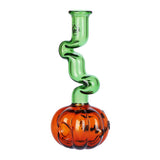 Pulsar Twisty And Wicked Jack-O-Lantern Glass Hand Pipe - 5.7"