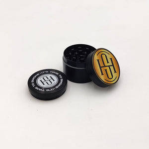 High Society - 4 PC 40mm Ceramic Teflon Coated Grinder - Gold