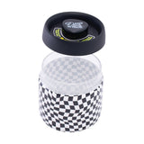 Fujima Dank Tank Vacuum Glass Jar - 4.2" / Checkerboard