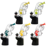 KLEIN DROP BOTTLE PUFFCO OG & PEAK GLASS ATTACHMENT WITH ENCASED OPAL