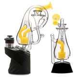 KLEIN DROP BOTTLE PUFFCO OG & PEAK GLASS ATTACHMENT WITH ENCASED OPAL