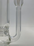 TAG - 8.25" Super Slit Gridded Triple Inline Ash Catcher w/ Recycling E.C. 50x5MM (18MM Male to 18MM Female)
