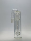 TAG - 8.25" Super Slit Gridded Triple Inline Ash Catcher w/ Recycling E.C. 50x5MM (18MM Male to 18MM Female)