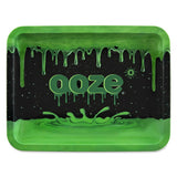 Ooze Rolling Tray - Metal - Ooze Logo