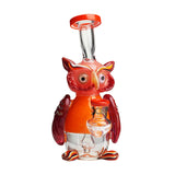 Lookah Glass 9" Mini Nerdy Owl Water Pipe