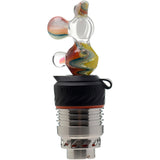 Rupert's Drop Dino Puffco Peak Glass Ball Cap
