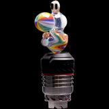 Rupert's Drop Dino Puffco Peak Glass Ball Cap