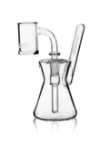 GRAV® Hourglass Pocket Bubbler Rig - Clear