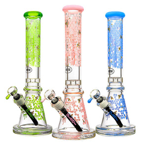 aLeaf The Honeycomb Beaker Water Pipe -16"/14mm F/Colors Vary